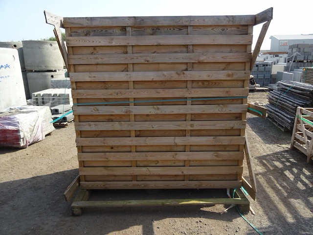 20x houten tuinpaneel - afbeelding 1 van  3