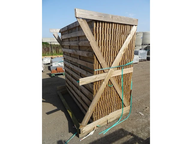 20x houten tuinpaneel - afbeelding 2 van  3