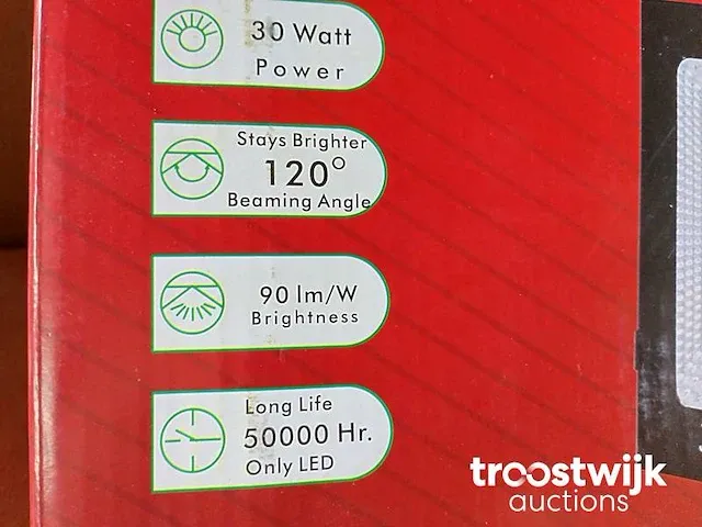 20x led floodlicht 30 watt - afbeelding 5 van  7