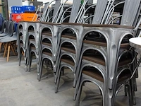 20x metalen stoel - afbeelding 3 van  3