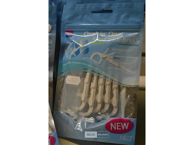±20x oral-in-one floss-pick-brush - afbeelding 2 van  2