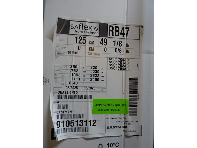 20x rol saflex eastman - afbeelding 4 van  4