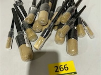 20x ronde verfborstel color expert verschillende maten - afbeelding 2 van  3