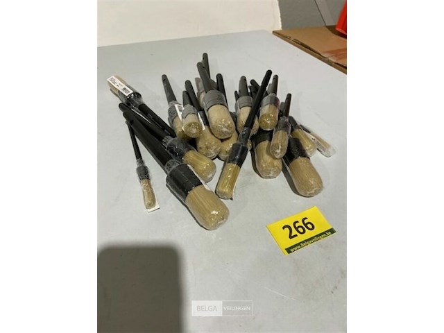 20x ronde verfborstel color expert verschillende maten - afbeelding 3 van  3