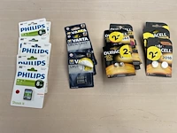 20x set batterijen en 6x sd card - afbeelding 1 van  5