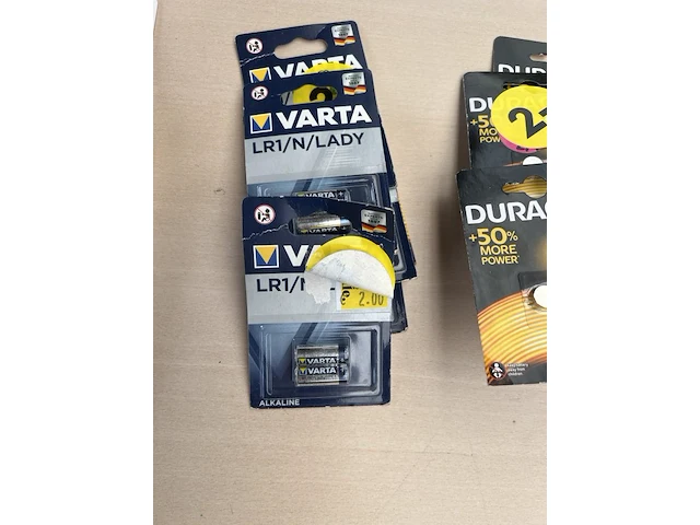 20x set batterijen en 6x sd card - afbeelding 4 van  5