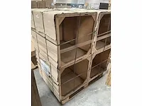 20x stand in teakhout - afbeelding 4 van  7