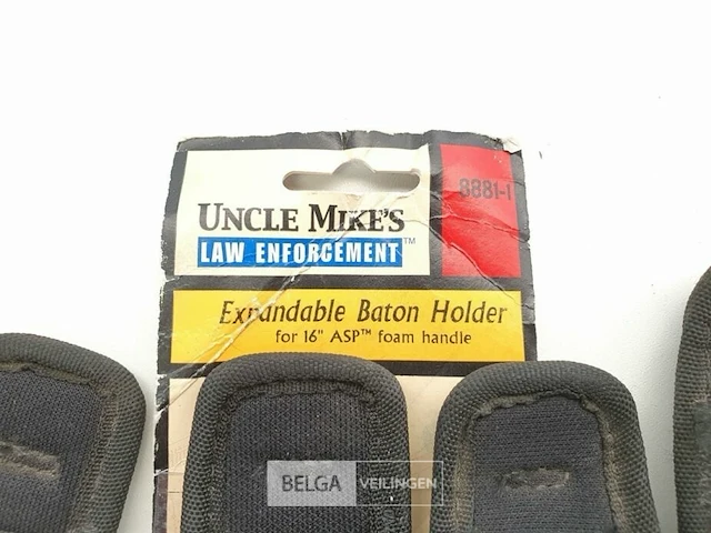 (20x) uncle mike's expandable baton holder zwart britse politie - afbeelding 4 van  5
