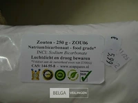 20x250 natriumbicarbonaat (01/11/26) - afbeelding 2 van  3