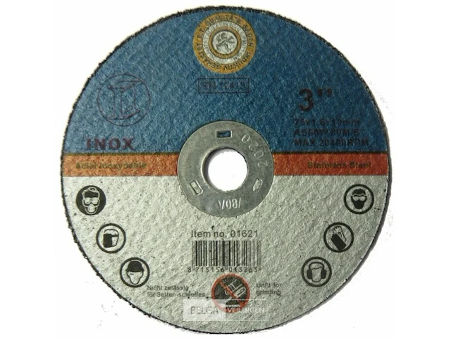 20xslijpschijf 76,2mm - afbeelding 1 van  1