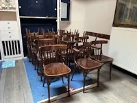 21 cafestoelen hutten - afbeelding 2 van  4