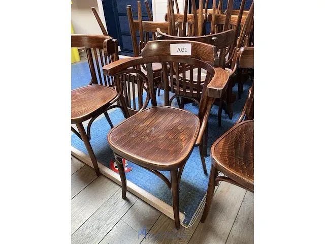 21 cafestoelen hutten - afbeelding 3 van  4