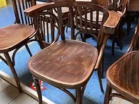 21 cafestoelen hutten - afbeelding 3 van  4