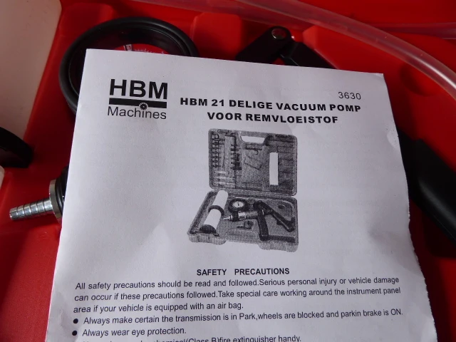 21-delige vaccuumpomp hbm - afbeelding 4 van  4