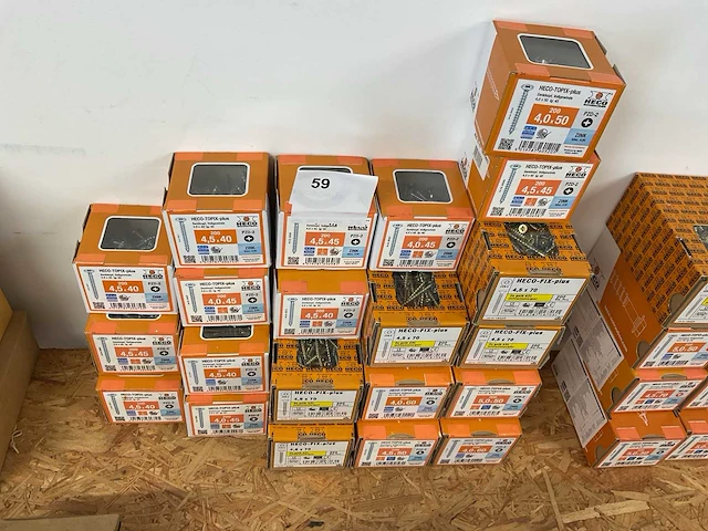 21 dozen houtschroeven - afbeelding 1 van  7