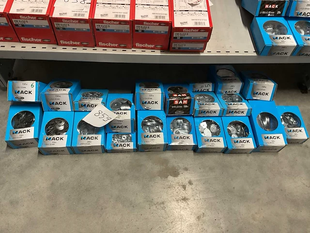 21 dozen sluitringen; dichtingsring bitumen - afbeelding 1 van  8