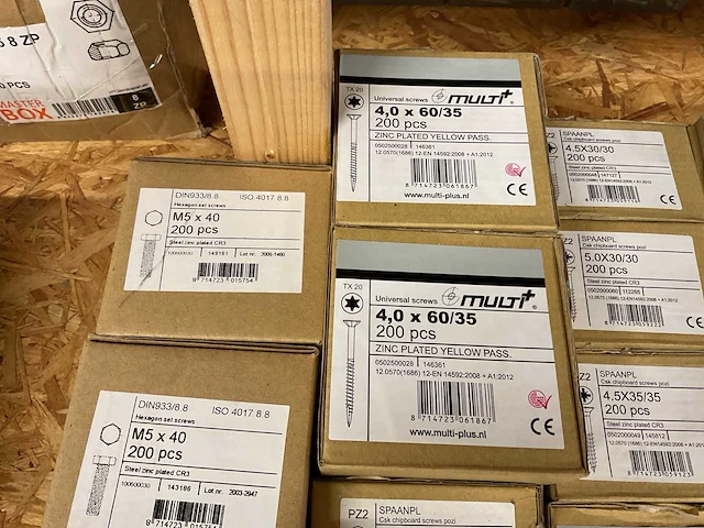 21 dozen spaanderplaatschroeven - afbeelding 5 van  6