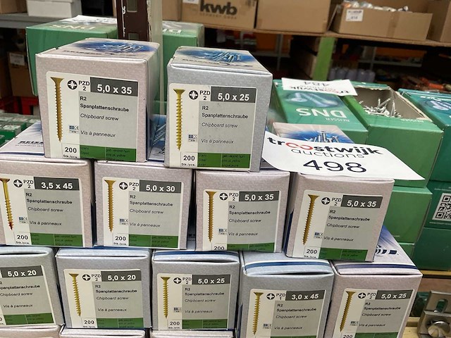 21 dozen spaanplaatschroeven - afbeelding 4 van  6