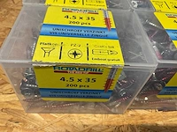 21 dozen verzinkte universele schroeven - afbeelding 2 van  6
