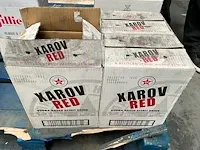 21 flessen vodka xarov red - afbeelding 3 van  6