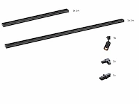 2+1 meter railsysteem met 9x railspot gu10 fitting (1x) - afbeelding 4 van  7