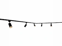 2+1 meter railsysteem met 9x railspot gu10 fitting (1x) - afbeelding 6 van  7