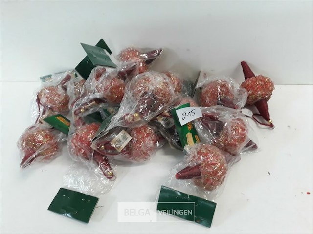 21 x hangdeco 11 cm oranje - afbeelding 1 van  3