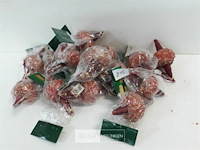 21 x hangdeco 11 cm oranje - afbeelding 2 van  3