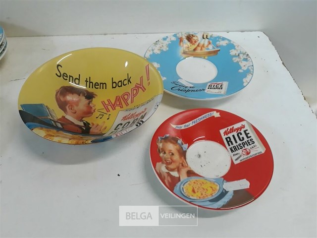 21 x kelloggs borden+kom - afbeelding 3 van  3