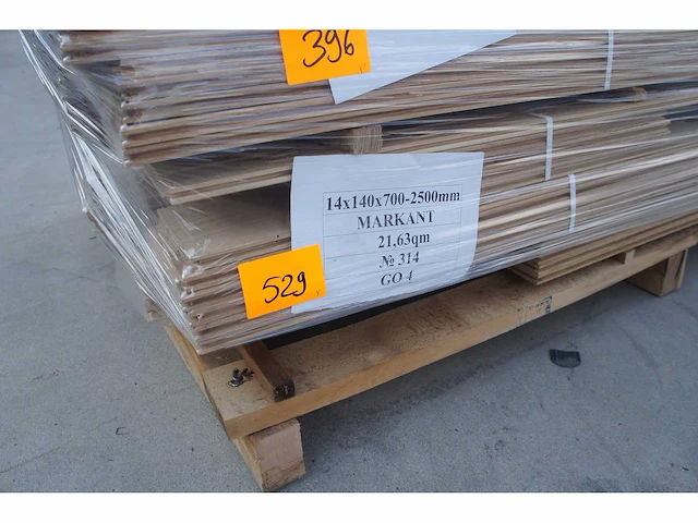 21,63 m² massief eiken parket 15mm - afbeelding 3 van  6
