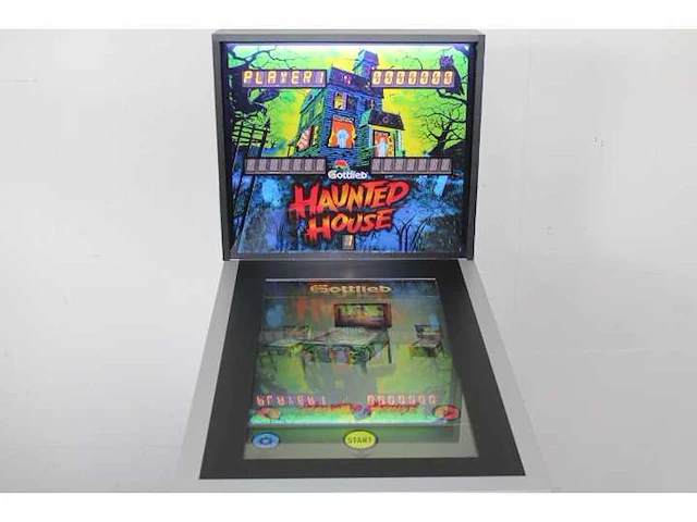 21c digital gottlieb - haunted house - flipperkast - afbeelding 1 van  6