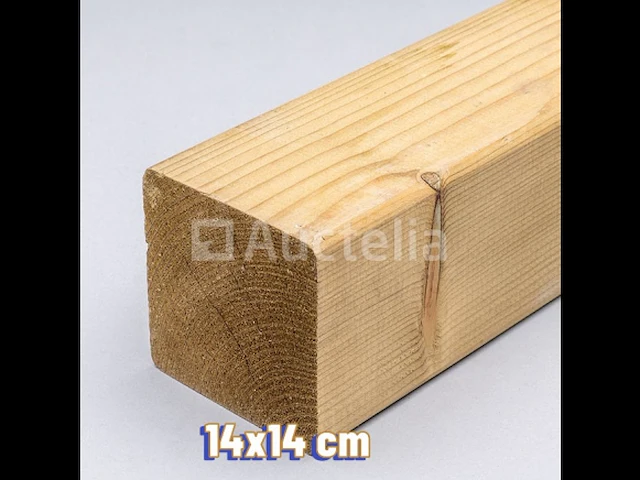 21x paal 14x14x250cm - afbeelding 1 van  1
