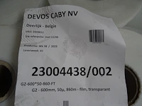 21x rol transparante folie - afbeelding 3 van  3