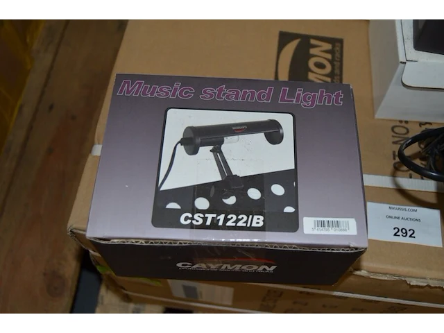 22 caymon cst122/b music stand lights - afbeelding 6 van  7