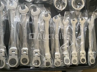 22 delige flexibele ringratel-steeksleutel set 6-32mm - afbeelding 5 van  7