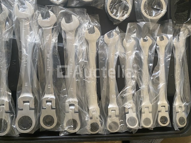 22 delige flexibele ringratel-steeksleutel set 6-32mm - afbeelding 7 van  7