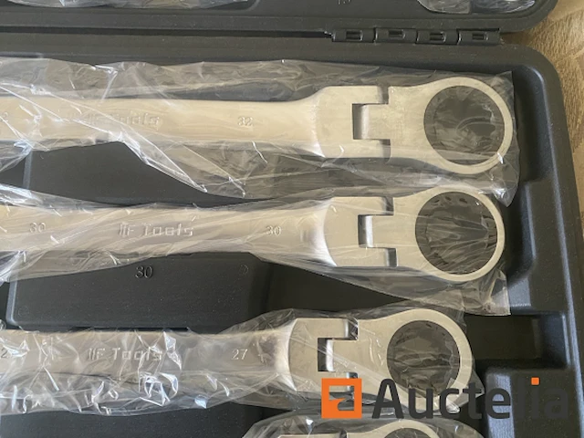 22 delige flexibele ringratel-steeksleutel set 6-32mm - afbeelding 6 van  7
