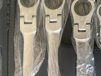 22 delige flexibele ringratel-steeksleutelset - afbeelding 2 van  6
