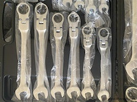 22 delige flexibele ringratel-steeksleutelset - afbeelding 4 van  6