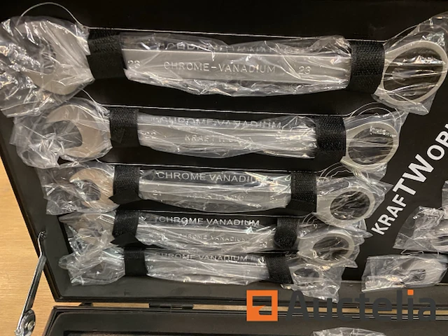 22 delige ringratel-steeksleutel set 6-32mm - afbeelding 3 van  3