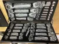 22 delige ringratel-steeksleutelset 6-32 mm - afbeelding 1 van  1