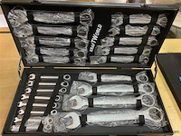 22 delige ringratel-steeksleutelset 6-32 mm