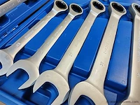 22 delige steel ringratelset - afbeelding 3 van  6