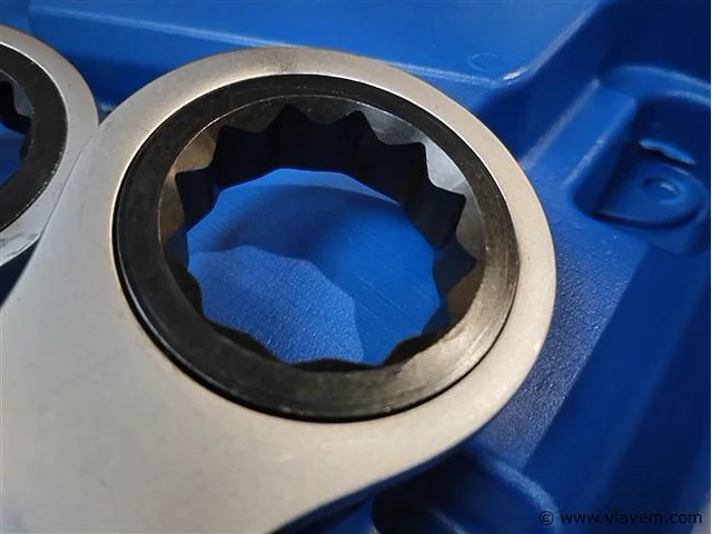 22 delige steel ringratelset - afbeelding 4 van  6