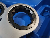 22 delige steel ringratelset - afbeelding 4 van  6