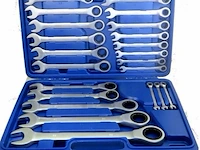 22 delige steel ringratelset - afbeelding 1 van  1