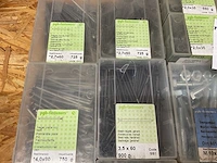 22 dozen nagels; zeskantbouten; schroefbout; stalen nagels - afbeelding 6 van  6