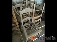 22 houten stoelen - afbeelding 3 van  7