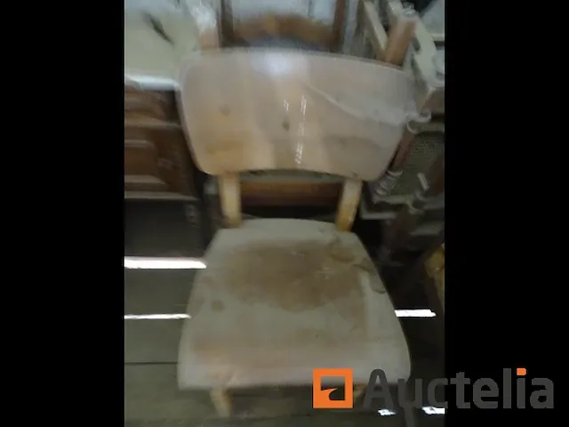 22 houten stoelen - afbeelding 5 van  7