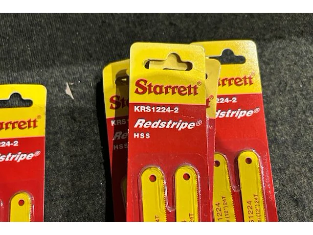 22 zaagbladen starrett - afbeelding 2 van  3